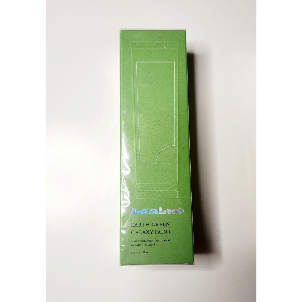 NEW LeaLuo Galaxy Paint Semi-Permanent Hair Mask 5.1 oz EARTH GREEN